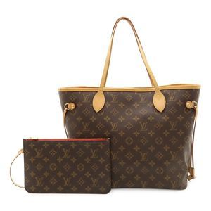 Louis Vuitton Monogram Neverfull MM Tote Bag Shoulder Bag Shoulder Tote Threes